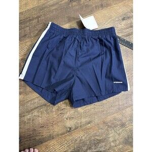 Vintage 1960s McGregor Swim Suit Trunks Navy Lined Shorts 2.5" Mens NWT Med
